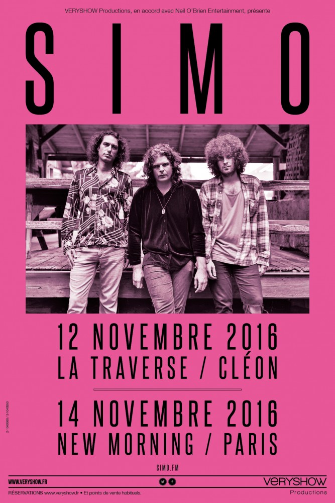SIMO + Jesus Volt en concert lundi au New Morning 