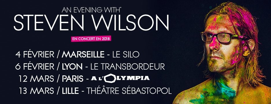  STEVEN WILSON, nouvel album en août ! Tournée française en 2018 ! 