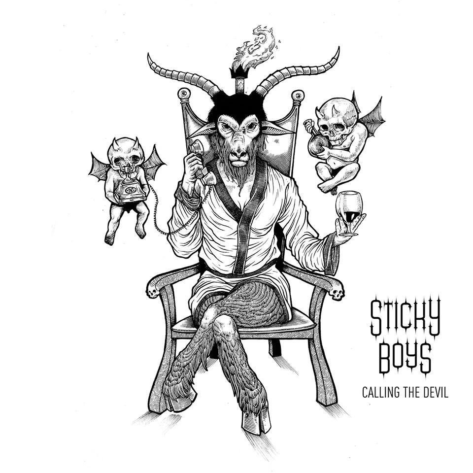 STICKY BOYS, la pochette du nouvel album ! 