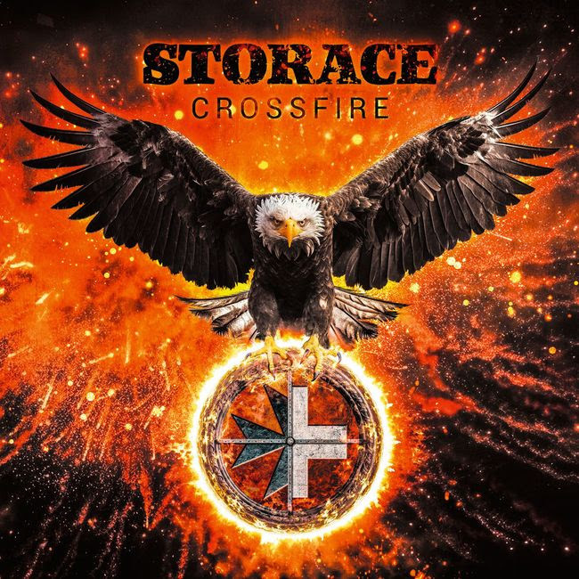 STORACE : Nouvel album "Crossfire" le 22 novembre via Frontiers Music Srl. 
