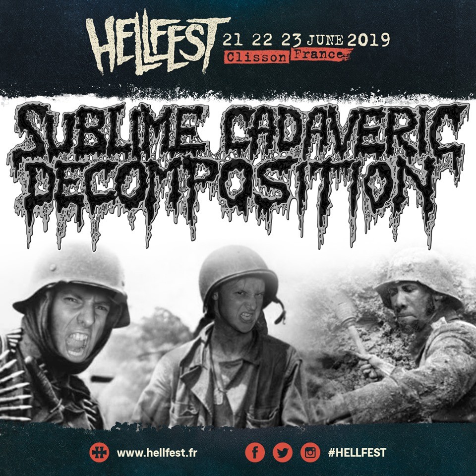 Sublime Cadaveric Decomposition, le live officiel complet du Hellfest 2019 ! 