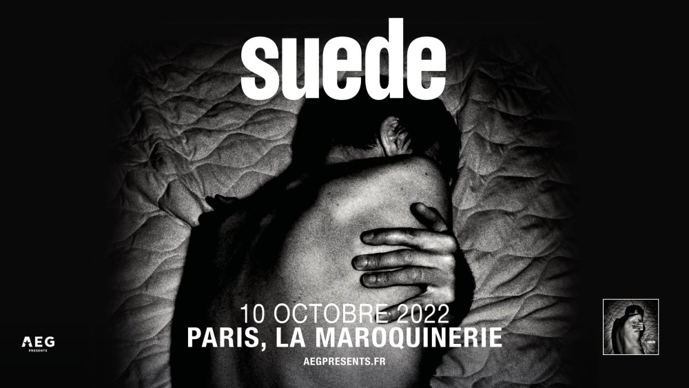 Suede en concert unique à La Maroquinerie (Paris) le 10 octobre 2022 