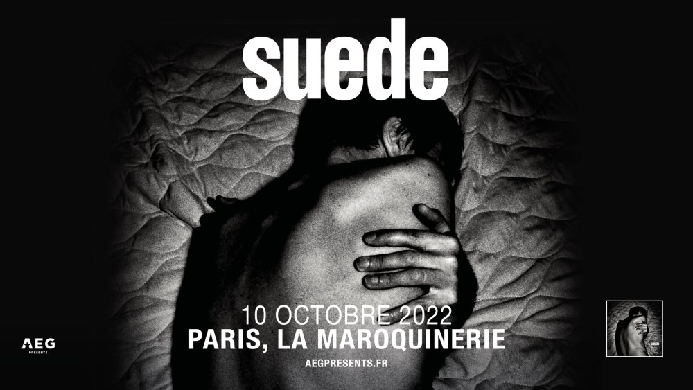 Suede en concert unique à La Maroquinerie (Paris) le 10 octobre 2022