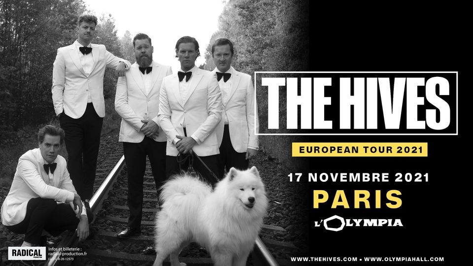 The Hives à l'Olympia le 17/11/2021 