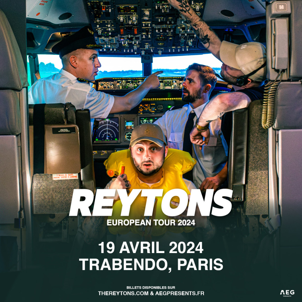 The Reytons en concert au Trabendo (Paris) le 19 avril 2024 ! 
