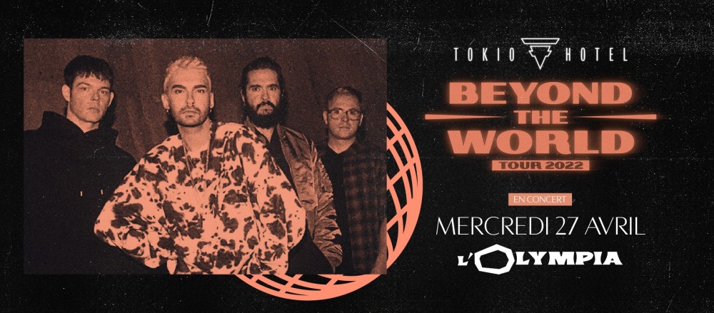 Tokio Hotel à l'Olympia le 23 mai 2023 
