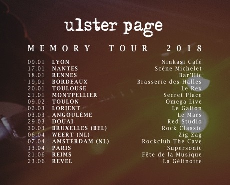ULSTER PAGE : En tournée! 