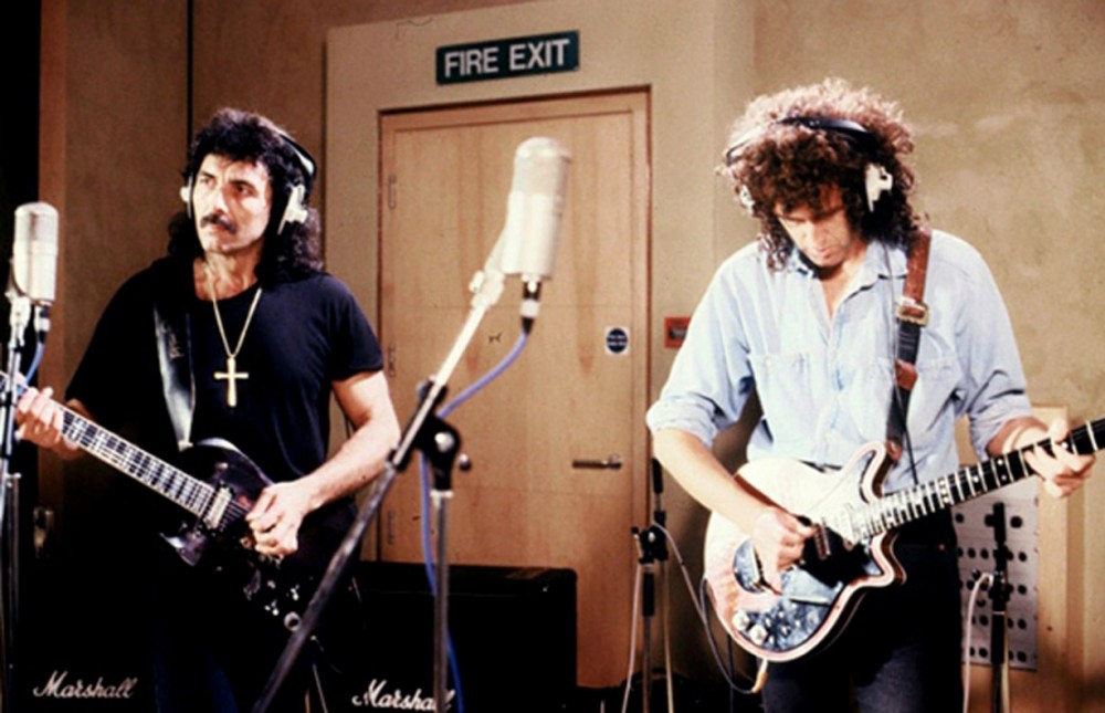 Une collaboration entre Tony Iommi et Bryan May ?  