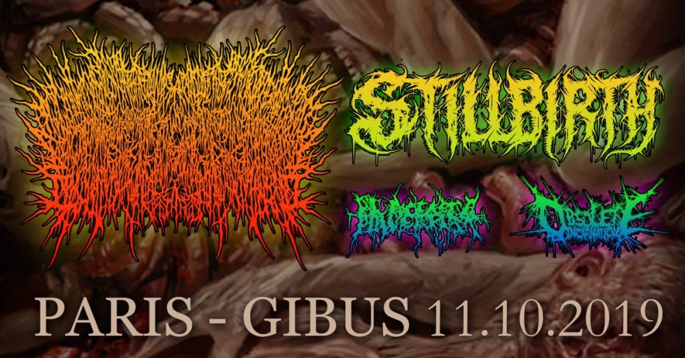 Une soirée Slam/Brutal/Violent Death au Gibus en octobre