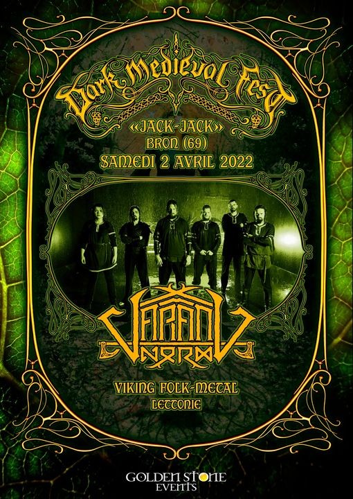 VARANG NORD sera au DARK MEDIEVAL FEST en remplacement de...  