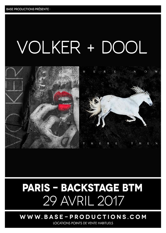 VOLKER en concert à Paris le 29 avril prochain!