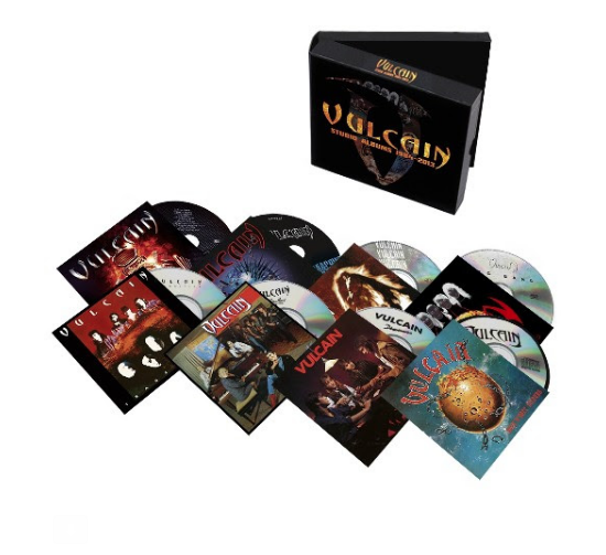 Vulcain, Box Collector: Ré-edition des 8 premiers albums du groupe !