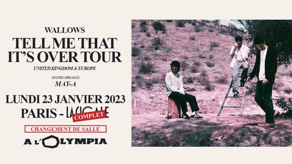 Wallows à L'Olympia le 23 janvier 2023 