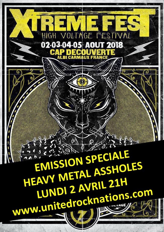 XTREME FEST 2018,  l'émission spéciale, lundi 2 avril à 21h 