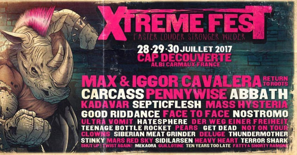 Xtreme Fest #5, l affiche se précise ! 