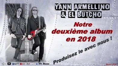 YANN ARMELLINO & EL BUTCHO : Nouvel album en préparation! Sortie au printemps! 