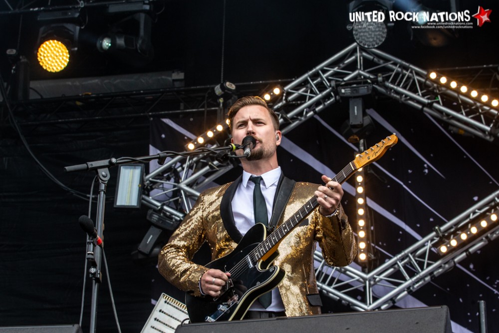 ROYAL REPUBLIC sur la scÃ¨ne Main Stage 2 du Download Festival 2018