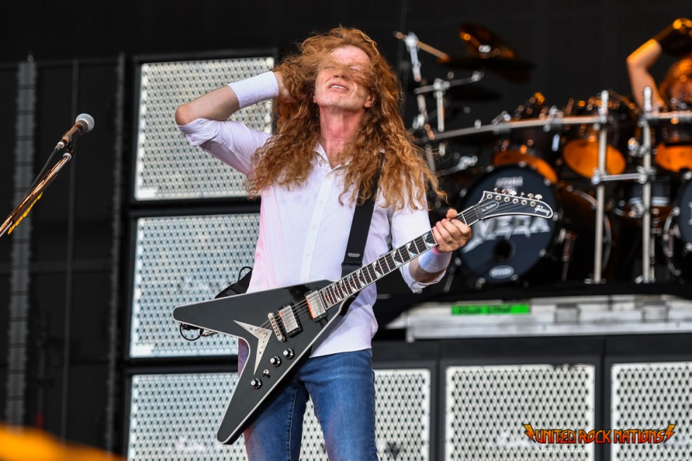 Portfolio premier passage de Megadeth au Hellfest 2022 