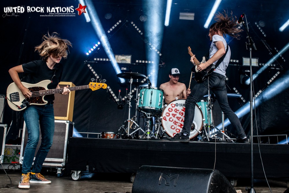 POGO CAR CRASH CONTROL sur la scène Spitfire du Download Festival 2018