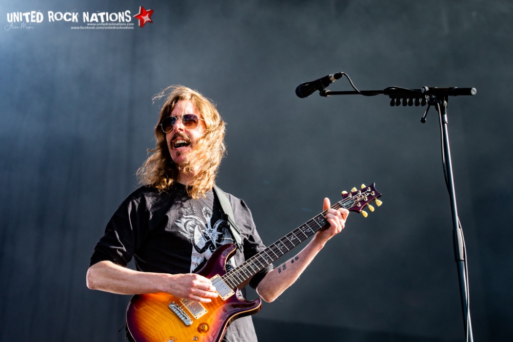 OPETH sur la scène Main Stage 1 du Download Festival 2018
