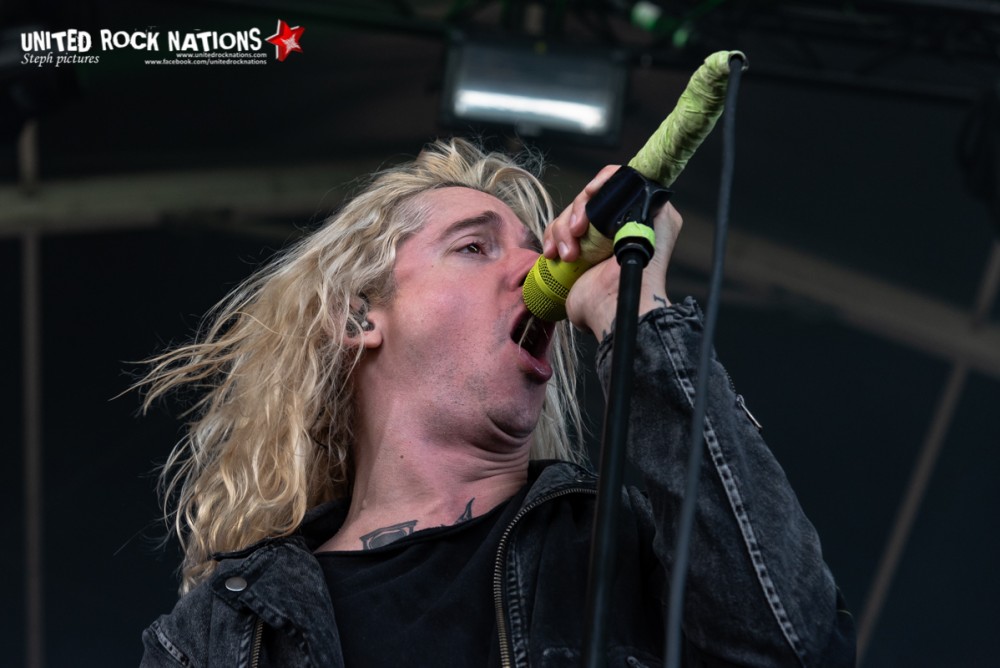 UNDEROATH sur la scène Warbird du Download Festival 2018