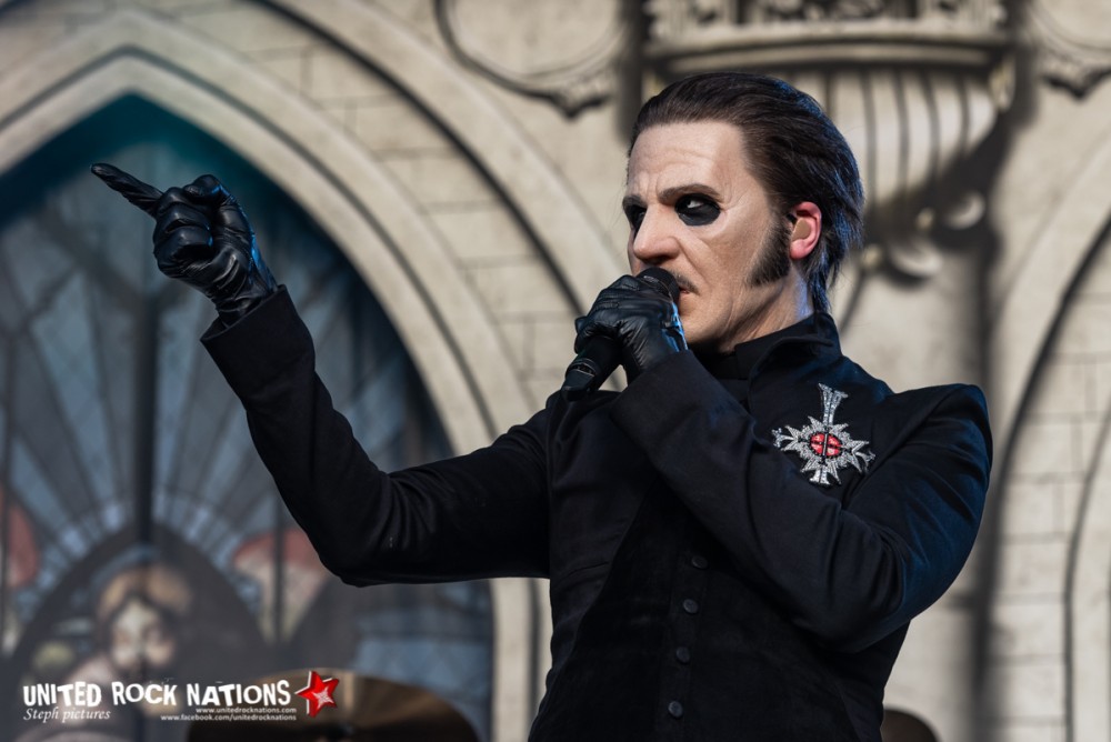 GHOST sur la scène Main Stage 2 du Download Festival 2018