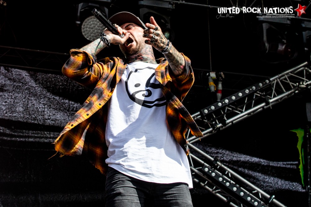 BETRAYING THE MARTYRS sur la scène Main Stage 2 du Download Festival 2018