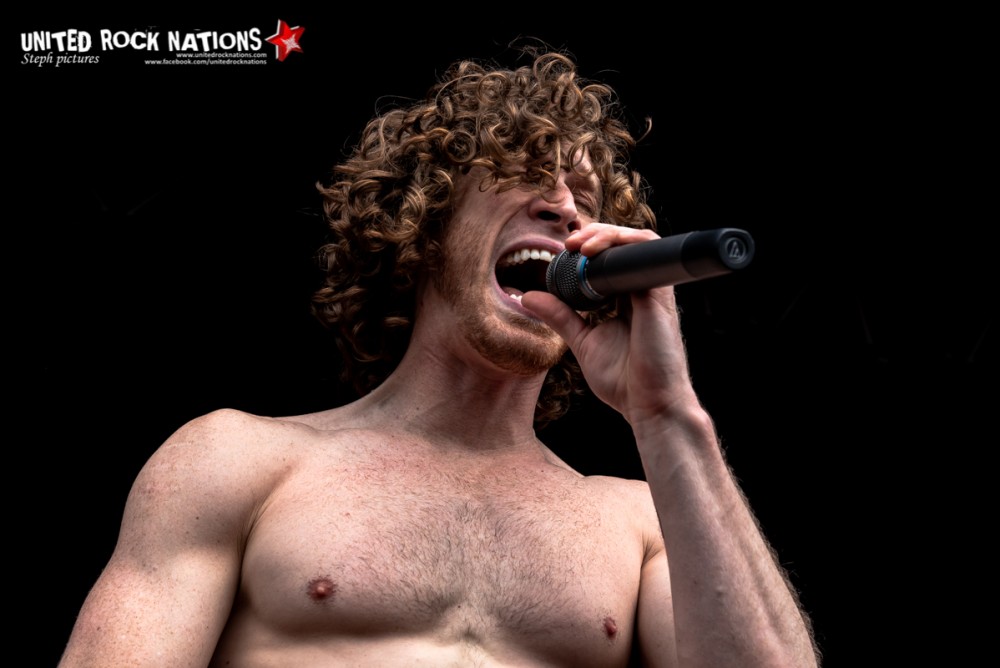 NOTHING MORE sur la scène Spitfire du Download Festival 2018