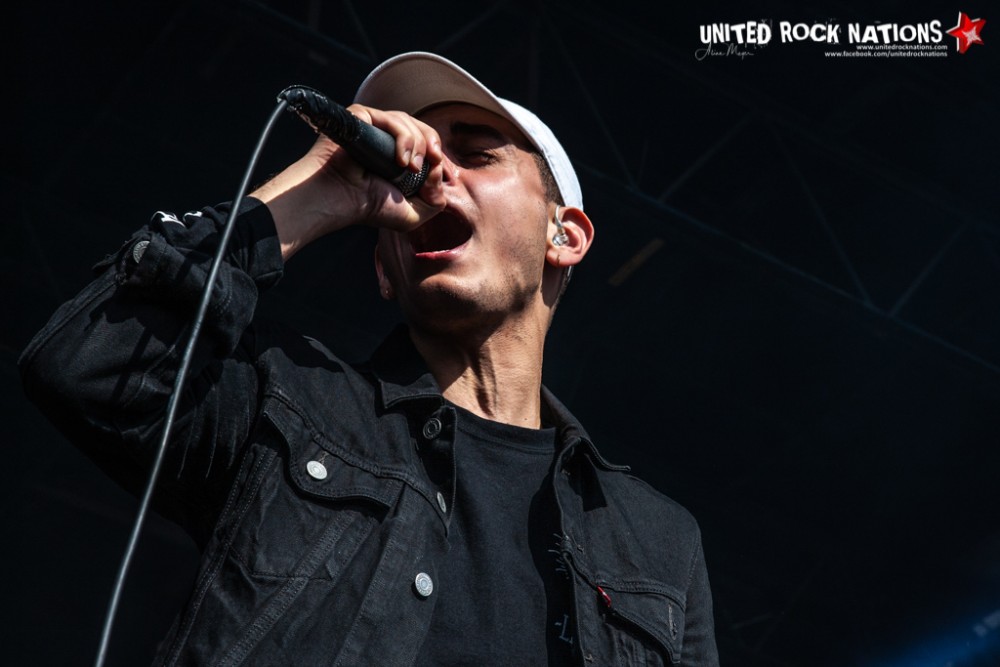 LANDMVRKS sur la scène Spitfire du Download Festival 2018