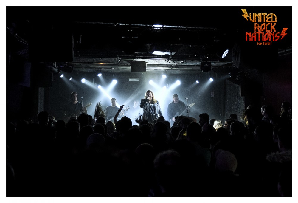 Live report WAGE WAR / DED / THORNHILL@Le Backstage O'Sullivan -  Paris 21.01.20