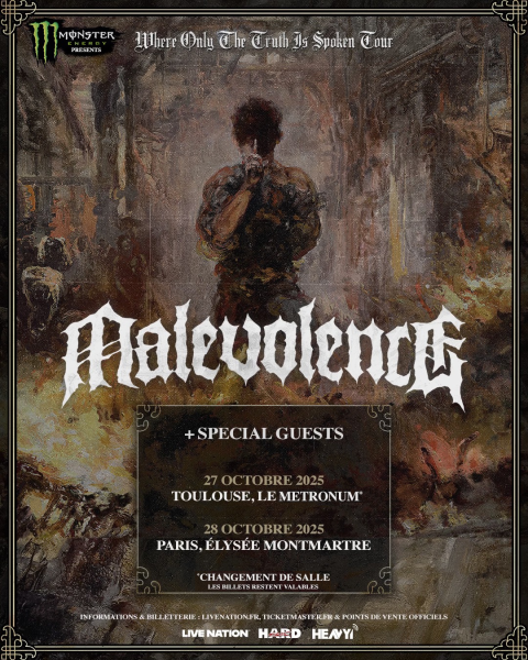Malevolence + Speed + Dying Wish + Psycho Frame enflamment l'Elysée Montmartre