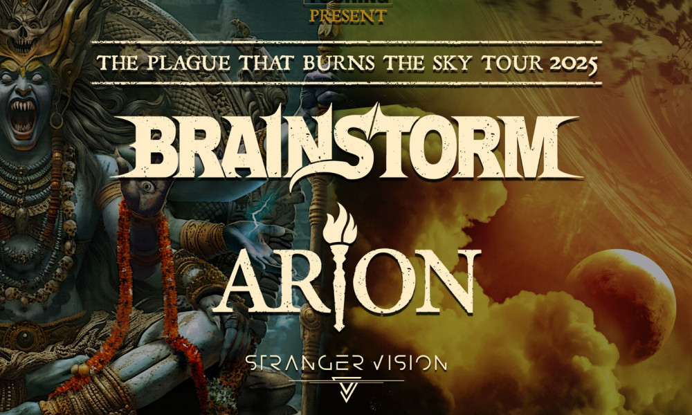 LA COHEADLINE DE BRAINSTORM ET ARION EST PASSEE PAR MANNHEIM LE 2 MARS DERNIER...