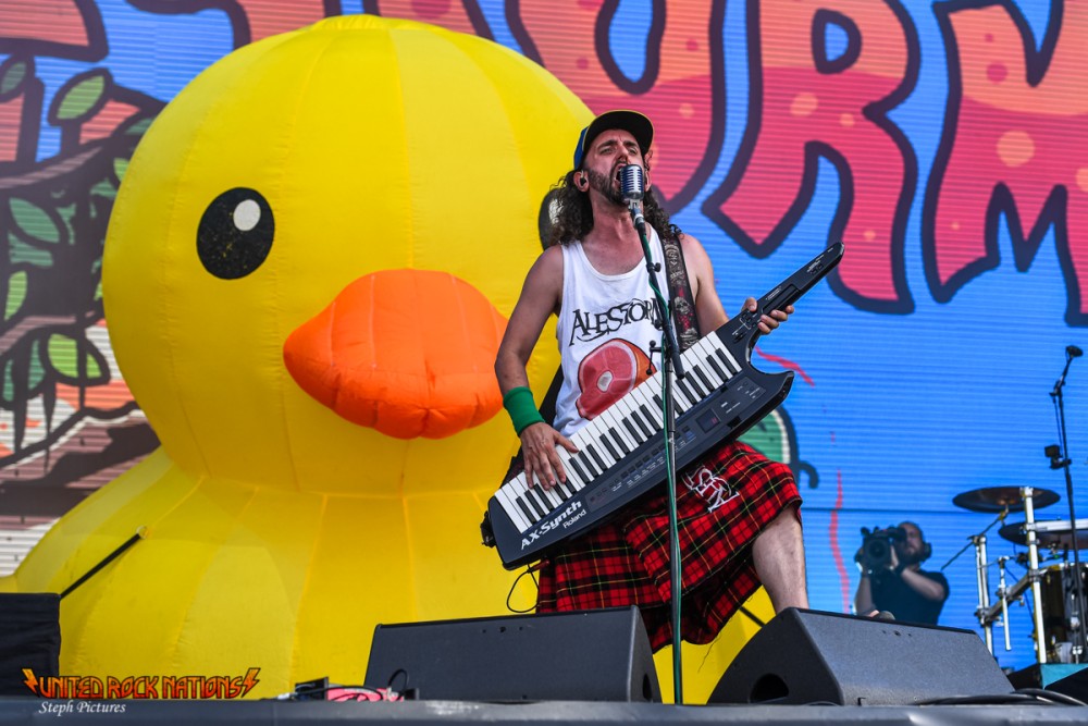 Portfolio Alestorm au Hellfest 2022