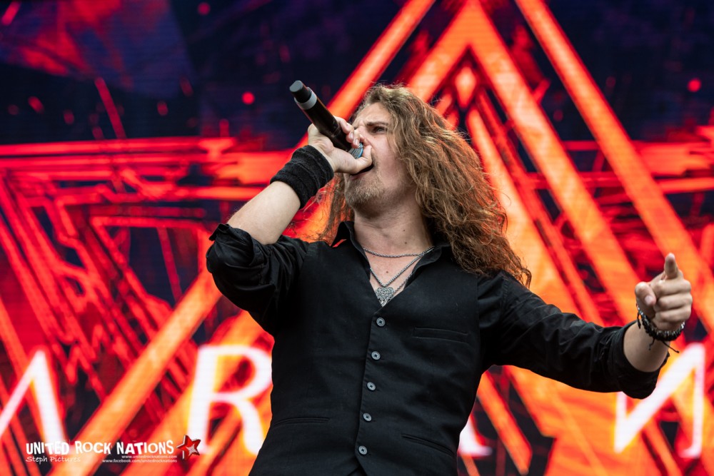 Portfolio Amaranthe au Knotfest le 20/06/2019