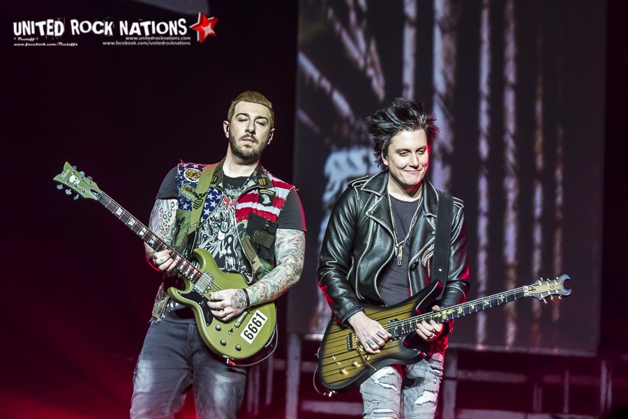 Report/Portfolio AVENGED SEVENFOLD @ AccorHotels Arena le 02/03/2017.