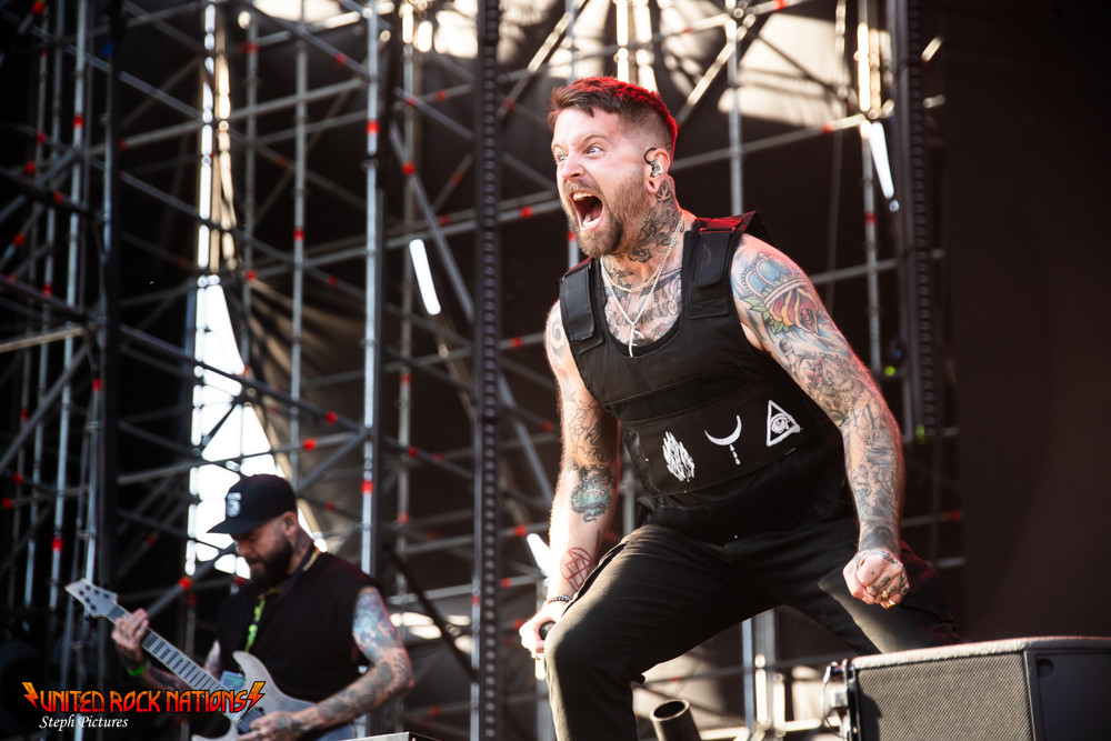 Portfolio Bury Tomorrow au Mystic Festival 2023