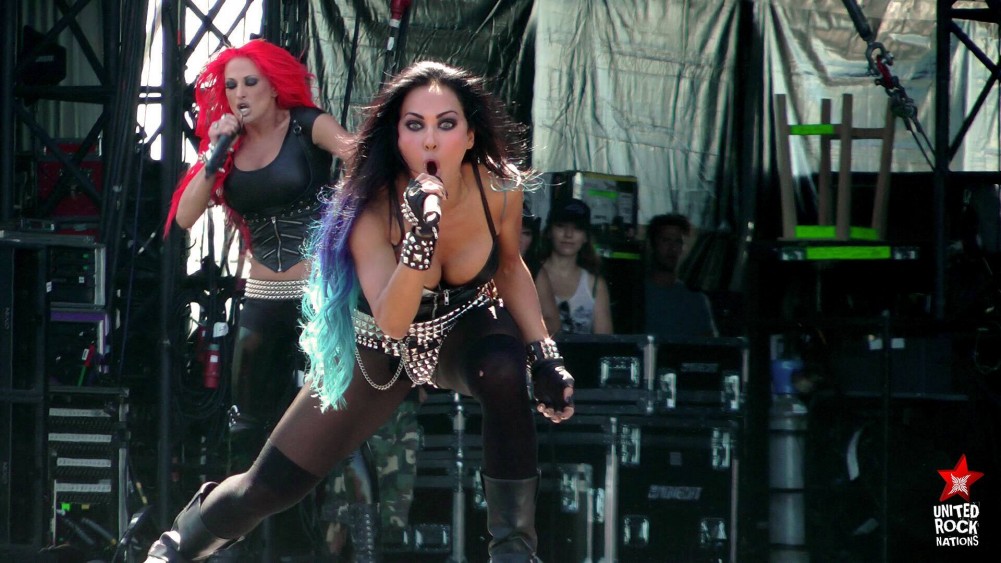 BUTCHER BABIES au Hellfest 2015