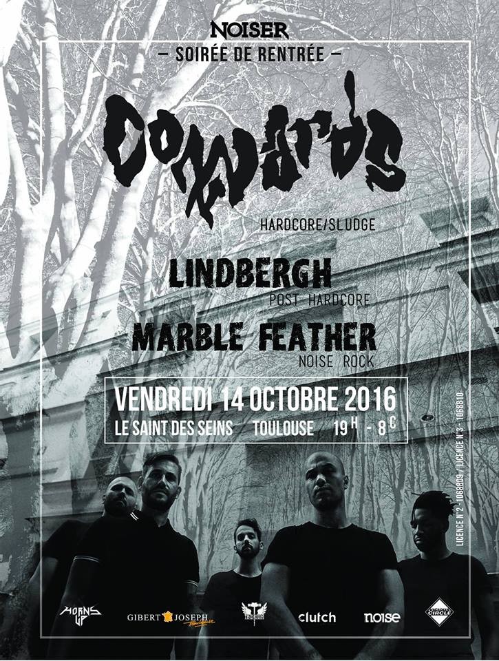 Cowards & Lindbergh & Marble Feather | SDS - Toulouse