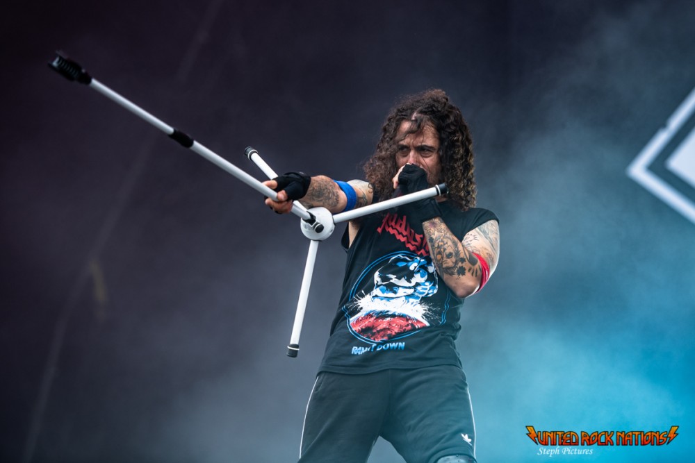 Portfolio Crisix au Hellfest 2022