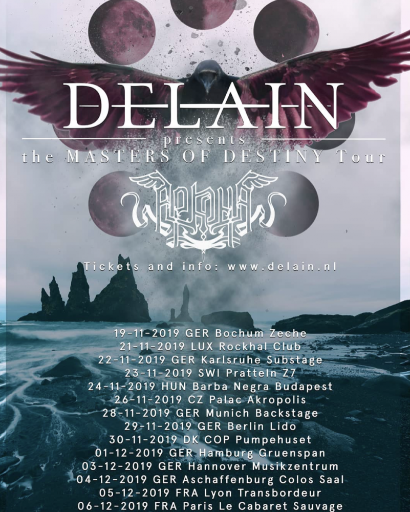Arkona / Delain au Transbordeur (Villeurbanne) le 05/12/2019