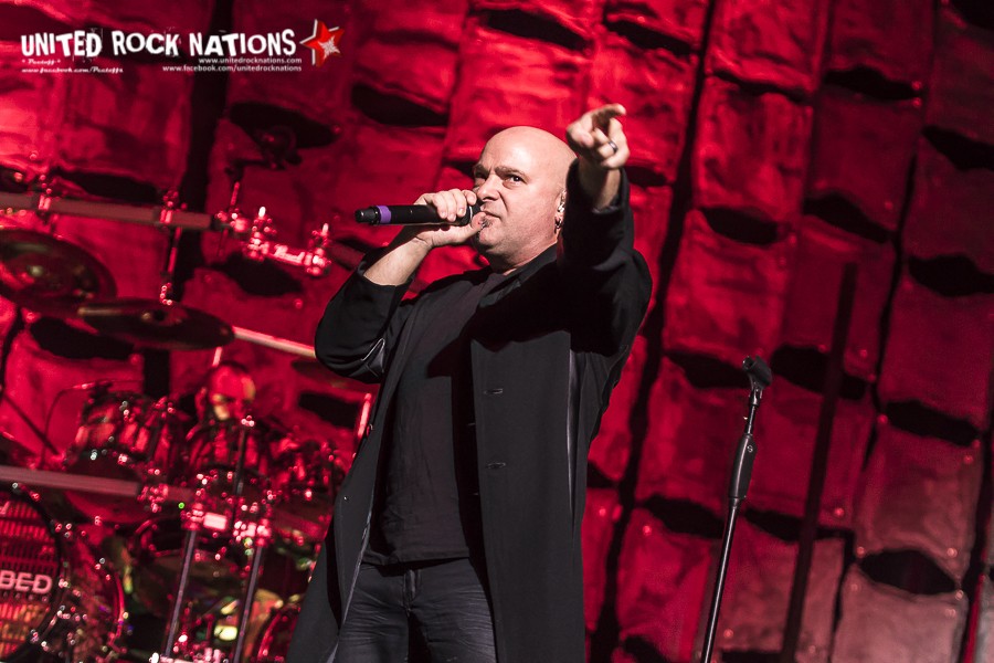 Report/Portfolio DISTURBED @AccorHotels Arena le 02/03/2017.
