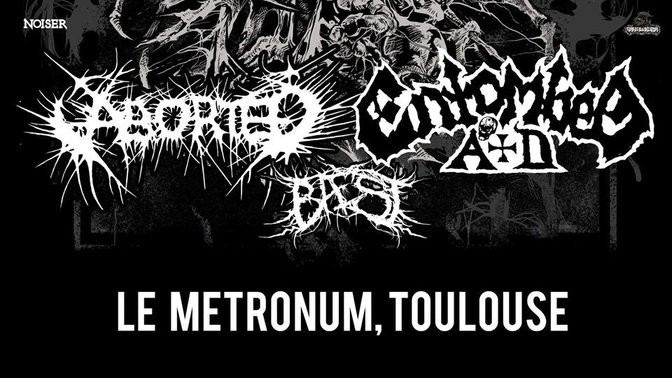 Live Report@Entombed AD / Aborted + Baest | Le Métronum, Toulouse