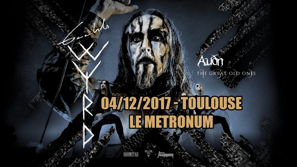 Live Report Gaahl's Wyrd // The Great Old Ones // Auðn - Toulouse
