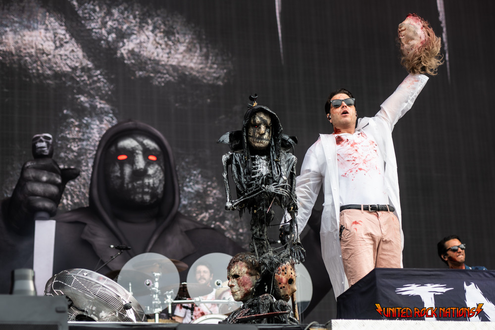 Portfolio Ice Nine Kills au Hellfest 2024