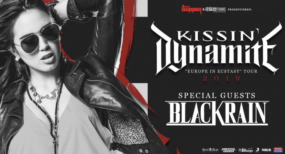 BLACKRAIN / KISSIN'DYNAMITE à Lyon / Villeurbanne le 24 /10 / 2019