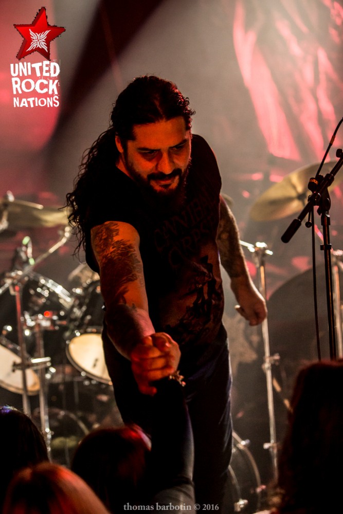 KRISIUN, @Portfolio, live Paris, 18 octobre 2016