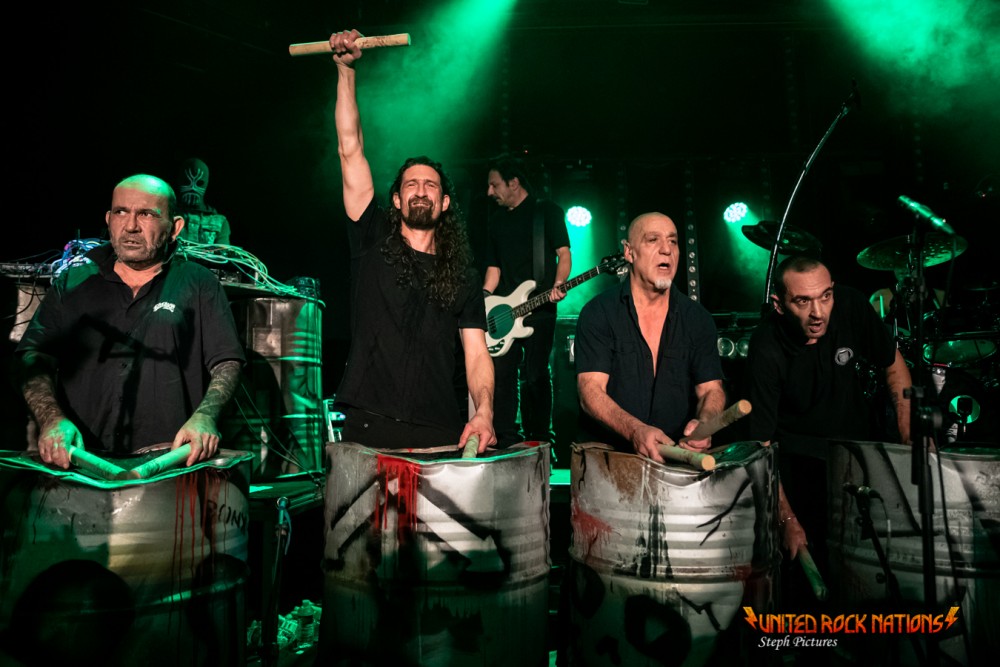 Report Les Tambours du Bronx le 23/11/2019