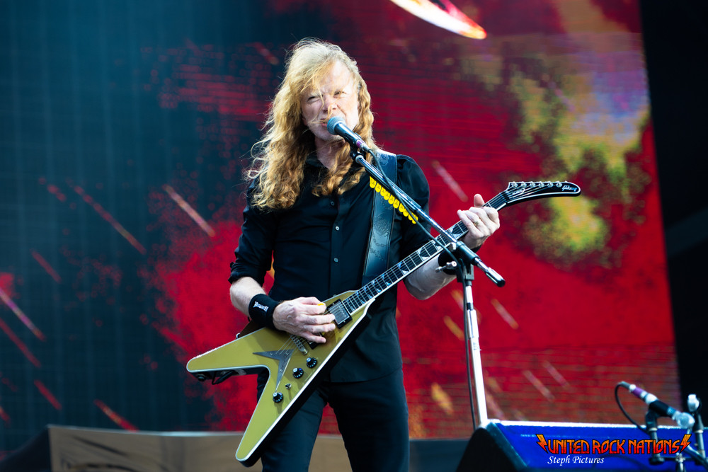 Portfolio Megadeth au Hellfest 2024