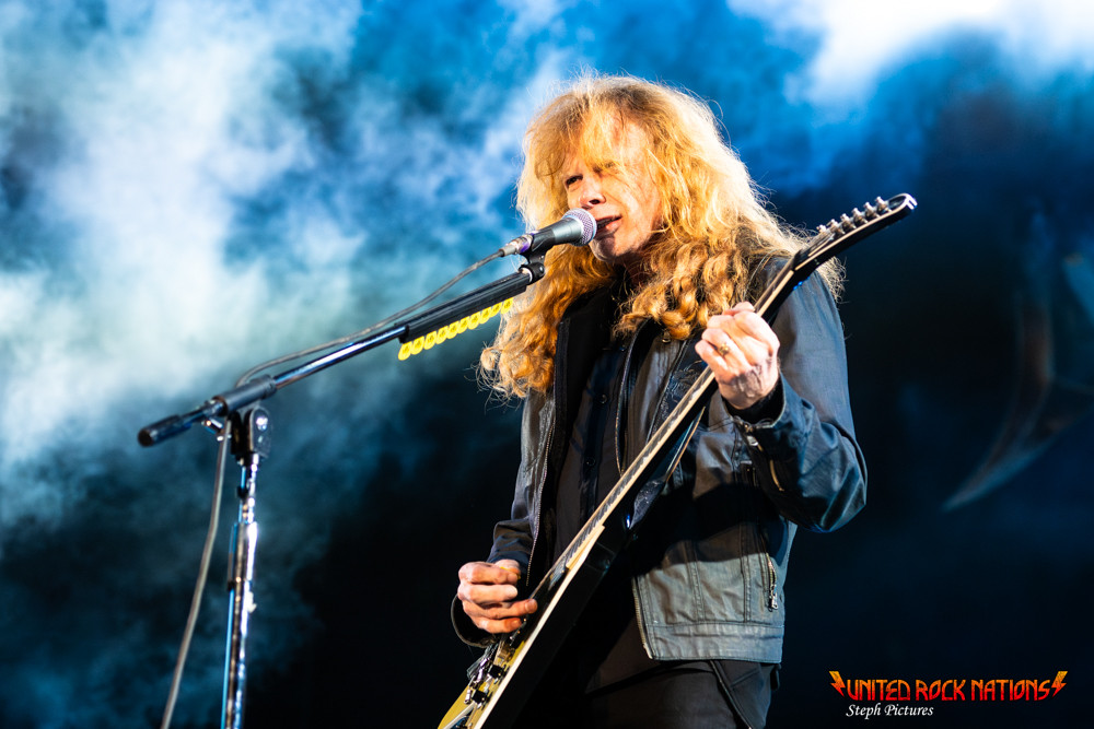Portfolio Megadeth au Mystic Festival 2024