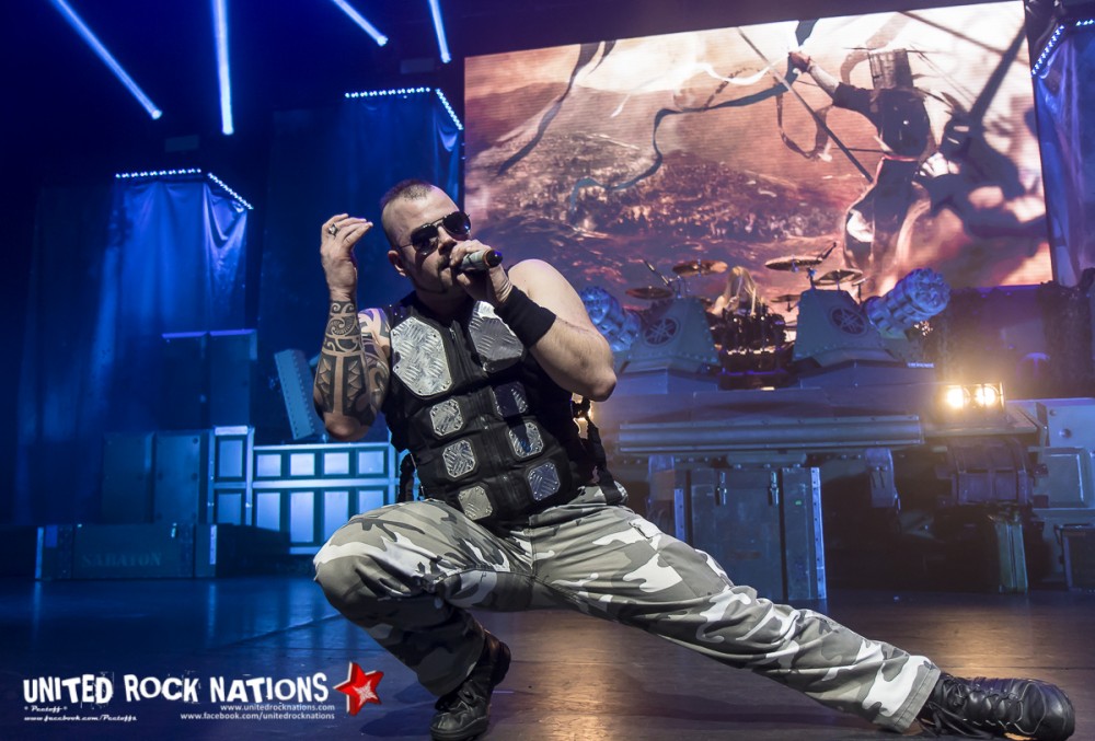 Report, SABATON a l'Olympia le 16/01/2017 !